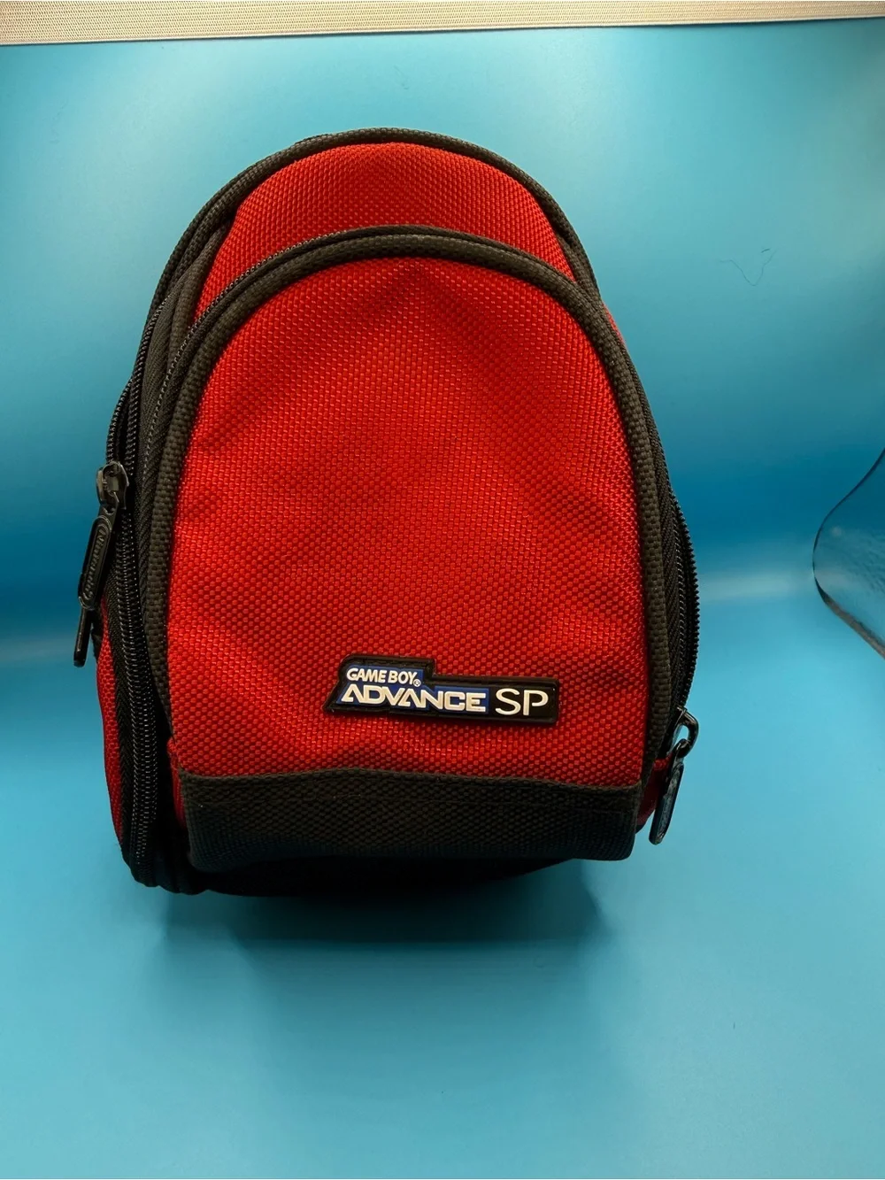 Nintendo Red and Black Game Boy Advance SP Carrying Case